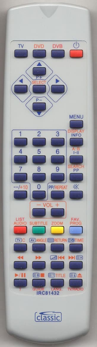 távszabályzó Vestel Ch: 11AK46, TV/DVD1410